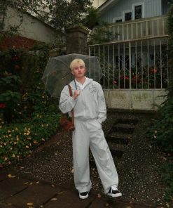 Áo khoác zip , Quần dài ống cong , set bộ nỉ cua Ink Style Streetwear chất dày dáng BOXY Fafic Studio Unisex nam nữ